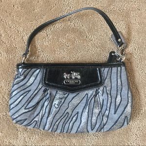 Coach Zebra Print Mini Bag